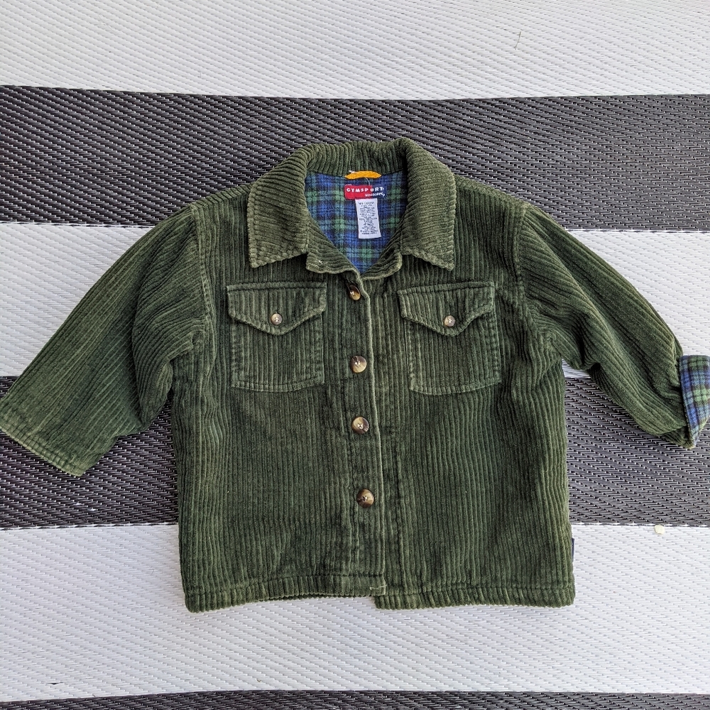 3yr-4yr Corduroy Jacket, Greene